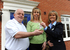 David and Gaynor Mead with Sales Executive Becky Barklie