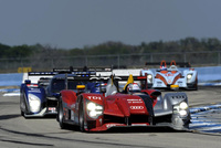 Audi R15 TDI shows strong performance in “farewell” race