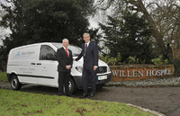 Willen Hospice receives wheel support from Mercedes-Benz