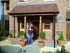 Jo and Nick Ounstead outside their Mayfield Grange home
