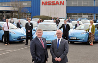 Nissan LEAF joins UK electric vehicle trial