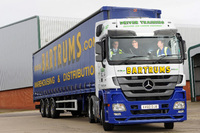 Bartrums trains for gains with Mercedes-Benz Actros