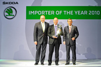 Skoda UK named ‘Importer of the Year 2010’