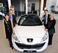 Generous Peugeot staff raise £20,000 for charity