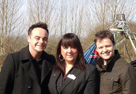 Ant and Dec make flying visit to Kent
