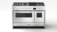 Black and silver the new vogue for range cookers
