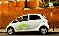 Carmarthenshire County Council unveil Mitsubishi i-MiEV