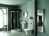 Aster heated towel rail