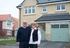 Bill and Mary Henderson pictured outside their new Redrow home at Middlebank Rise, Dunfermline.