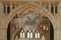 Antony Gormley’s FLARE II has arrived in Salisbury Cathedral 