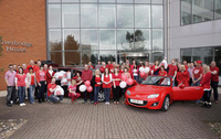 Mazda fundraise for British Red Cross Japan Tsunami Appeal
