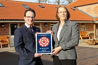 Five stars for The Courtyard at Hodsock Priory