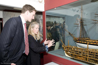 Dan Snow re-opens Maritime Museum