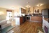 An example of the kitchen designs available in Redrow apartments at Water’s Edge.