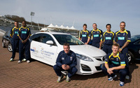 Hendy Mazda goes into bat for Hampshire Cricket Club