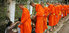 Monks in the street