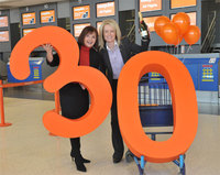 easyJet soars to a 30 million landmark