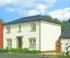 A computer generated image of the four-bedroom ‘Marlborough’ at The Furlongs in Hereford.