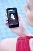 Motorola ATRIX with fingerprint security available from Orange