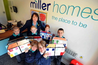 Children promote their community to homebuyers