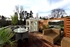 One of the private terraces