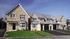 A street scene of new Redrow homes at Wheatley Chase, Halifax.
