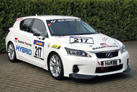 Lexus CT makes racing debut