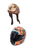 Legendary TT racer’s helmet up for auction
