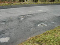 Britain’s worst potholed roads named