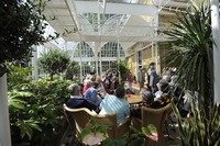 TV gardener celebrates reopening of historic Conservatory