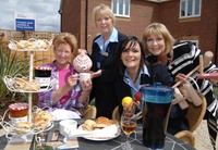 Celebration for launch of show property in Shropshire