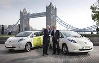 LEAF drivers in London can power up for free