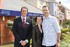 Taylor Wimpey Sales Executive Paul Atkin with Michael and Suzanne Burke
