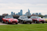 Convoy of 50 E-Types crosses London to mark anniversary