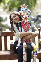 Miquita Oliver helps launch recycling competition