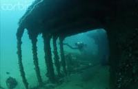 The wreck of HMS Maori