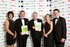 Keith Miller, David Knight and Anne-Marie Britton of Miller Homes 