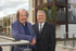 Pictured – Tom Clark with Barratt managing director Richard Gregory.
