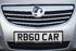 Richbrook Vauxhall Number Plate Surround Front