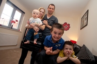The Matts family love their new Redrow home