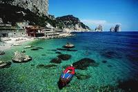 The pretty bay at Capri