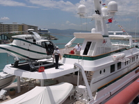 Lady’s Day for superyacht at Ocean Village Marina