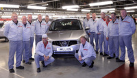 UK-built Nissan Qashqai joins Millionaires’ Row
