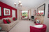 Typical Taylor Wimpey show home lounge