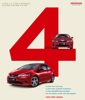 Four years of low cost motoring with Honda