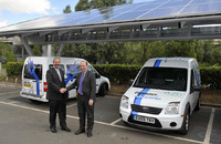 Transport Minister opens green charging facility at Ceme