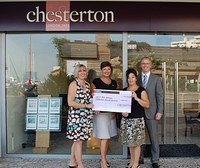 chesterton donates to Quest for charity climb
