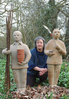 Local potter's 'Dream Figures' on display