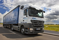 Bond’s drivers are neither shaken nor stirred by Mercedes Actros