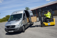 Derek bonds with his V6 Mercedes-Benz Sprinter